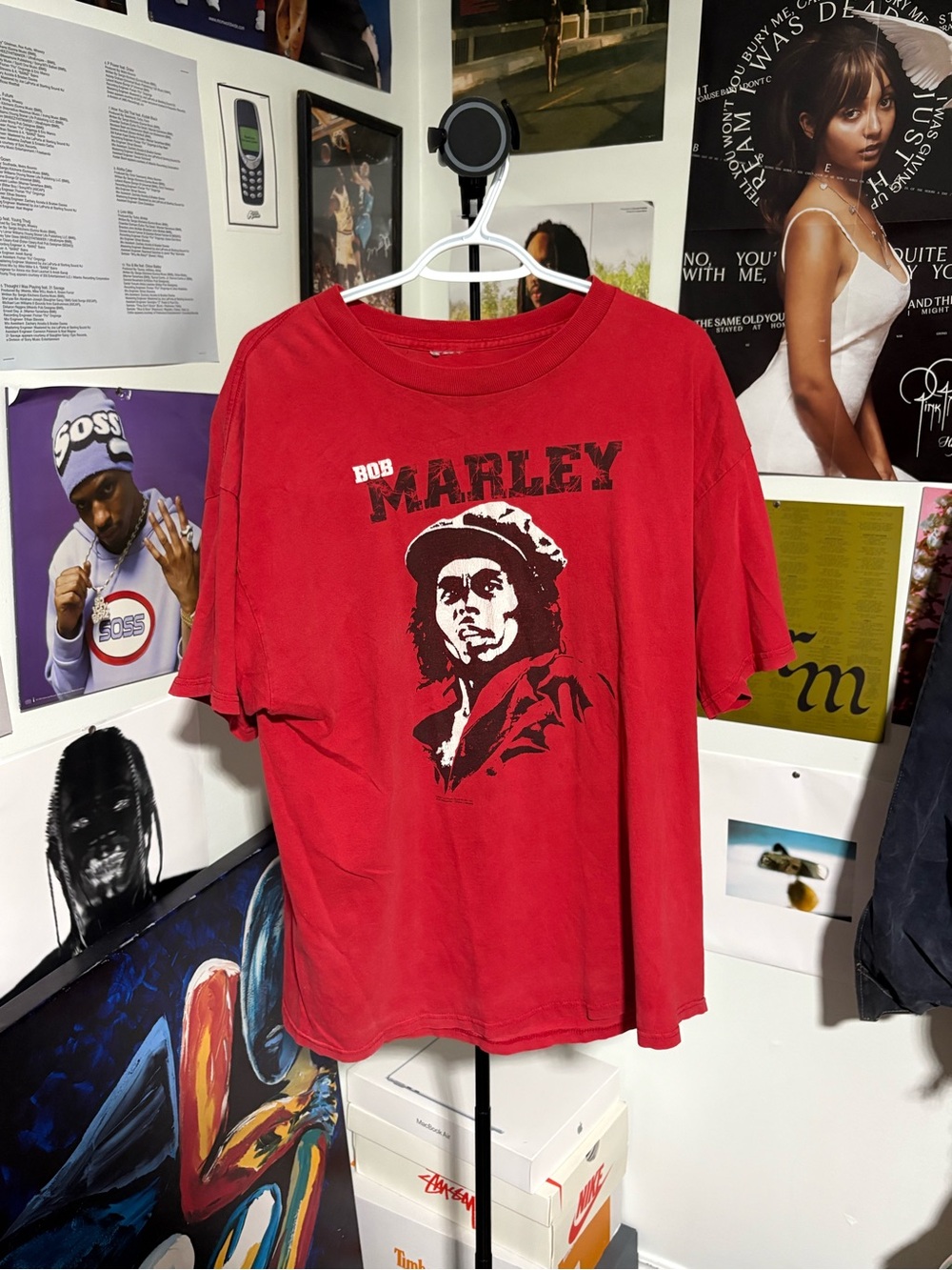 Vintage 2001 Bob Marley tee